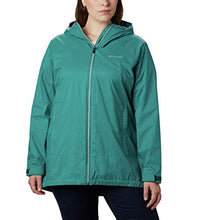 Load image into Gallery viewer, Columbia Women&#39;s Switchback Long Jacket, Waterfall/Nocturnal Lining, Medium
