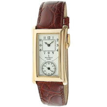Load image into Gallery viewer, Peugeot Vintage Contoured Doctors Style Watch with Leather Band
