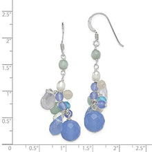 Load image into Gallery viewer, FB Jewels Solid Sterling Silver Blue Lace Agate/Opalite Crystal/Amazonite/Fw Cultured Pearl
