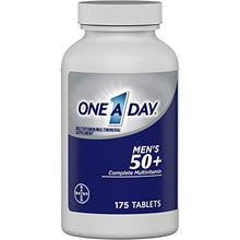 Load image into Gallery viewer, One A Day Men’s 50+ Multivitamins, Supplement with Vitamin A, Vitamin C, Vitamin D, Vitamin E and Zinc for Immune Health Support*, Calcium &amp; more, 175 count
