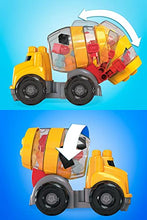 Load image into Gallery viewer, Mega Bloks CAT Cement Mixer with Big Building Blocks, Buildng Toys for Toddlers (9 Pieces)
