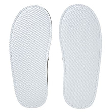 Load image into Gallery viewer, 12 Pairs House Slippers for Guests, Individually Wrapped Disposable Bulk Pack, for Hotel, Spa, Shoeless Home (Large, Gray)
