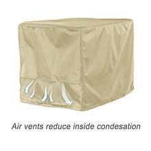 Load image into Gallery viewer, Porch Shield Waterproof Universal Generator Cover 26 x 20 x 20 inch, for Most Generators 3000-5000 Watt, Light Tan
