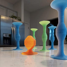 Load image into Gallery viewer, POPDARTS Original Game Set (Blue and Green) - Indoor, Outdoor Suction Cup Throwing Game - Competition with a POP
