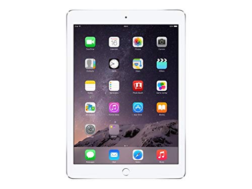 Apple iPad Air 2 MGKM2LL/A (64GB, Wi-Fi, Silver) NEWEST VERSION (Renewed)