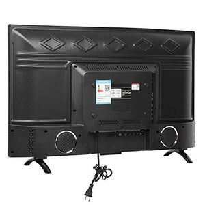 Nunafey 4K TV, Curved TV, 3000R Curvature Color for Indoor, Home, Hotel(European regulations)