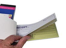 Load image into Gallery viewer, Cash Or Rent Receipt Books Sales Order Invoices | 2 Part, Carbonless, White/Canary, 7 1/2&quot; X 2 3/4&quot; 50 Sets per Book, 4 Books
