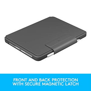 Logitech SLIM FOLIO PRO Backlit Bluetooth Keyboard Case for iPad Pro 12.9-inch (3rd and 4th gen) - Graphite