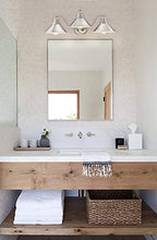 Load image into Gallery viewer, Kira Home Welton 25.5" Modern Industrial 3-Light Vanity/Bathroom Light, Brushed Nickel Finish
