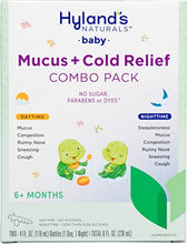 Load image into Gallery viewer, Hyland’s Naturals Baby Mucus and Cold Relief, Day &amp; Night Value Pack, Infant And Baby Cold Medicine, Decongestant And Cough Relief, 8 Fl Oz
