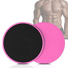 Load image into Gallery viewer, Tripsky Fitness exercise Core sliders,Workout Equipment at home,Double Sided Gilder Strength Slides Discs Work Smoothly on Any Surface Perfect for Stretch Strength Abdominal Core Exercise (Set of 2)
