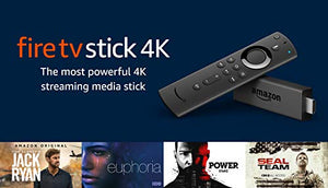 Fire TV Stick 4K streaming device with Alexa built in, Dolby Vision, includes Alexa Voice Remote, latest release