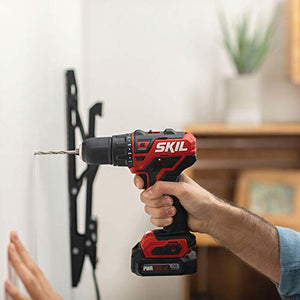 SKIL 2-Tool Combo Kit: PWRCore 12 Brushless 12V 1/2 Inch Cordless Drill Driver and Compact Brushless Reciprocating Saw, Includes 2.0Ah Lithium Battery and PWRJump Charger - CB742601