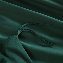 Load image into Gallery viewer, L LOVSOUL Duvet Cover King,3 Piece Bedding Sets 100% Egyptian Cotton 1200 Thread Count Comforter Cover and 2 Pillow Cases,Green-106x90Inches
