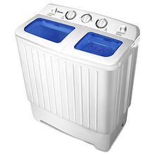 Load image into Gallery viewer, ARLIME Washing Machine with Spin Dryer, Electric Compact Laundry Machines Durable Design Washer Energy Saving, Rotary Controller(White)
