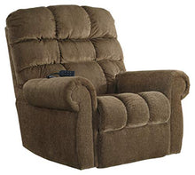 Load image into Gallery viewer, Signature Design by Ashley Ernestine Power Lift Recliner Truffle
