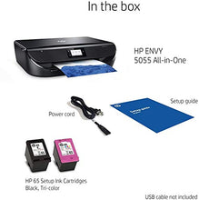 Load image into Gallery viewer, HP ENVY 5055 Wireless All-in-One Photo Printer, HP Instant Ink, Works with Alexa (M2U85A)
