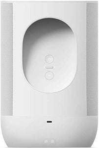 Sonos Move - Battery-Powered Smart Speaker, Wi-Fi And Bluetooth With Alexa Built-In - Lunar White