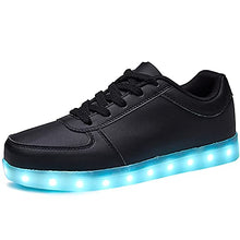 Load image into Gallery viewer, SANYES USB Charging Light Up Shoes Sports LED Shoes Dancing Sneakers SYDB551-Black-40

