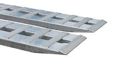 Load image into Gallery viewer, 6 FT x 15" Aluminum 6800 LB RampS CAR Truck Trailer Auto Hauler Knife &amp; Hook Ends
