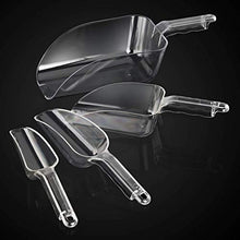 Load image into Gallery viewer, New Star Foodservice 538260 Polycarbonate Plastic Utility Ice Scoop (Clear | 12 oz)
