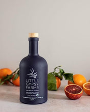 Load image into Gallery viewer, High Mountain Organic EVOO | Little Gypsy Farms Estate Grown Greek Extra Virgin Olive Oil | 5x High Polyphenols | Small Batch | First Cold-Pressed | NYIOOC Gold Award | Product Of Greece | 500ml
