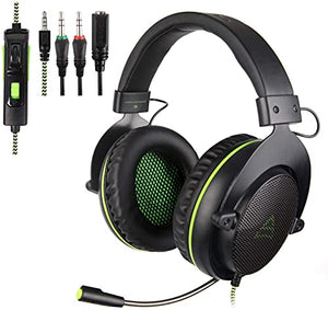 PS4 Gaming Headsets,G830 Gaming Headset 3.5 mm Wired Over Ear, with Microphone Noise Cancelling Gaming Headphones for Xbox 360/PC/PS4/PS4 PRO/Xbox One/Xbox One