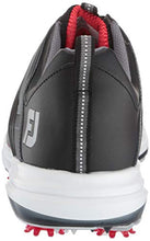 Load image into Gallery viewer, FootJoy Men's Fury Golf Shoes Black 10.5 M Red, US
