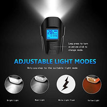 Load image into Gallery viewer, Xinji Bike Light Set with Bicycle Speedometer,USB Rechargeable Bike Computer with Loud Bike Bell,Waterproof Bike Odometer and Tail Light (Black)
