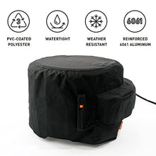 Load image into Gallery viewer, Solo Stove Yukon Shelter Protective Fire Pit Cover for Round Fire Pits Waterproof Cover Great Fire Pit Accessories for Camping and Outdoors, Black

