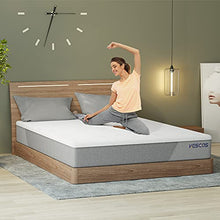 Load image into Gallery viewer, Queen Mattress, Kescas 8 Inch Gel-Infused Memory Foam Queen Size Mattress for Cool Sleep &amp; Pressure Relief, Medium-Firm Feel with Motion Isolation, Bed in a Box, 100-Night Trial
