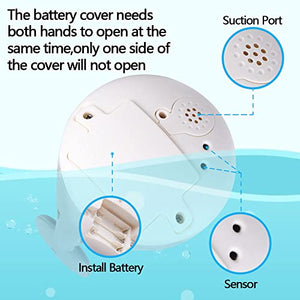DPTOYZ Baby Bath Toys, Whale Bath Toys Induction Sprinkler Light Up Bath Toys for Toddlers Kids Boys Girls, Pool Bathroom Baby Toys , Bathtub Shower for Toddlers Pack of 2
