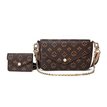 Load image into Gallery viewer, Crossbody Bags for Women WOQED Trendy Clutch Purse Fashionable Pochetthe Handbags Envelope Shoulder Bag with Mini Purse
