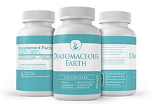 Load image into Gallery viewer, Diatomaceous Earth Superfood (100 Capsules, 550 mg Serving), Food Grade, Improves Sleep Patterns, Strengthens Bones &amp; Joints, Total Body Wellness, Lab Tested*
