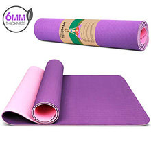 Load image into Gallery viewer, Dralegend Yoga Mat Exercise Fitness Mat - High Density Non-Slip Workout Mat for Yoga, Pilates &amp; Exercises, Anti - Tear, Sweat - Proof, Classic 1/4 Inch
