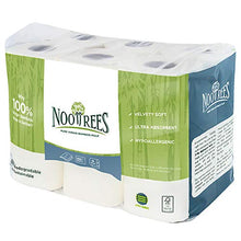 Load image into Gallery viewer, NooTrees Bamboo 3-ply Bathroom Tissue, 220 Sheets, 12 Rolls, Ecofriendly,100% Sustainable, Hypoallergenic, Ultra Absorbent Velvety Soft, FSC Certified Bamboo Toilet Paper
