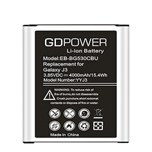 Load image into Gallery viewer, Galaxy J3 Battery, Upgraded 4000mAh EB-BG530CBU EB-BG530CBZ Replacement Battery for Samsung Galaxy Grand Prime SM-G530, Galaxy J3 Prime J327A, J327T, J337A, J337T, Galaxy J3 Emerge Battery
