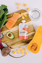 Load image into Gallery viewer, Serenity Kids Baby Food Pouches, Wild Caught Coho Salmon with Organic Butternut Squash and Beets, For 6+ Months, 3.5 Ounce Pouch (6 Pack)

