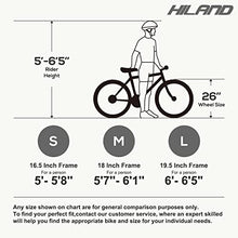Load image into Gallery viewer, Hiland Aluminum Mountain Bike,Shimano 24 Speeds,26 inch Wheels, with Disc Brake,3 Sizes for Men Mens Bikes
