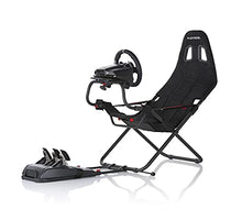Load image into Gallery viewer, Playseat® Challenge Black | Popular foldable budget racing chair | Set up in several seconds| Unique foldable design| Seat is very compact, stable and adjustable
