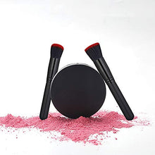 Load image into Gallery viewer, Makeup Brushes Set ExeCharge 10pcs Professional Makeup Brush Kit Kabuki Foundation Blending Blush Powder Brush Makeup Brush Kit Beauty Cosmetic Tools Storage Brush Holder Case Kit -Red+Black
