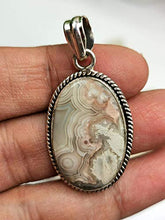 Load image into Gallery viewer, Beautiful rhodochrosite pendant in 925 sterling silver - gemstone/crystal gift |Mother&#39;s Day/engagement/wedding/anniversary/birthday gift
