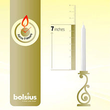 Load image into Gallery viewer, Bolsius Straight Unscented White Candles Pack of 45-7-inch Long Candles - 7 Hour Long Burning Candles - Perfect for Emergency Candles, Chime Candles, Table Candles for Wedding, Dinner, Christmas
