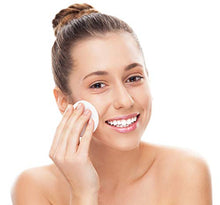 Load image into Gallery viewer, Cliganic Premium Cotton Rounds | Makeup Remover Pads, Hypoallergenic, Lint-Free | 100% Pure Cotton (540 Count)
