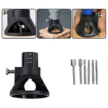Load image into Gallery viewer, 6pc HSS Routing Router Bits Burr with Drill Carving Rotary Locator Set Suit Dremel &amp; Rotary Too
