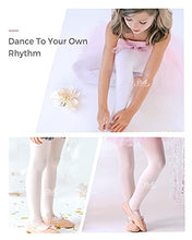 Load image into Gallery viewer, STELLE Girls' Ultra Soft Pro Dance Tight/Ballet Footed Tight (Toddler/Little Kid/Big Kid), Ballet Pink, XXS
