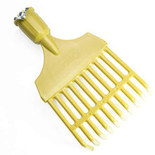 Load image into Gallery viewer, DocaPole 4 inch Roof Rake &amp; Shrub Rake // Extension Pole Roof Rake Attachment // for Roof Raking and Detailed Shrub Raking Under Bushes and in Flower Beds // Flower Bed Rake // Small Rake Attachment
