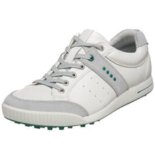 Load image into Gallery viewer, ECCO Men's Street Premiere Golf Shoe,Concrete/White/Lawn Geen,45 M EU (US Men's 11-11.5 M)
