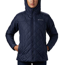 Load image into Gallery viewer, Columbia Women&#39;s Copper Crest Hooded Jacket, Dark Nocturnal, Small
