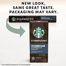 Load image into Gallery viewer, Starbucks by Nespresso, Decaf Espresso Dark Roast (50-count single serve capsules, compatible with Nespresso Original Line System)
